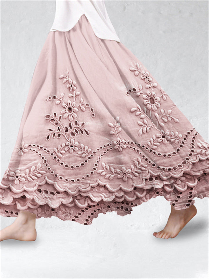 MAYLORA - Bohemian Printed Skirt
