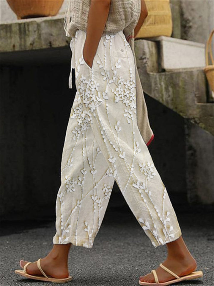 MAYLORA - Wein-Print Leggings