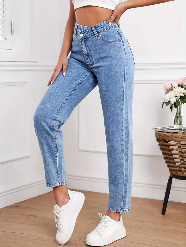 MAYLORA - Trendy High-Waisted Jeans