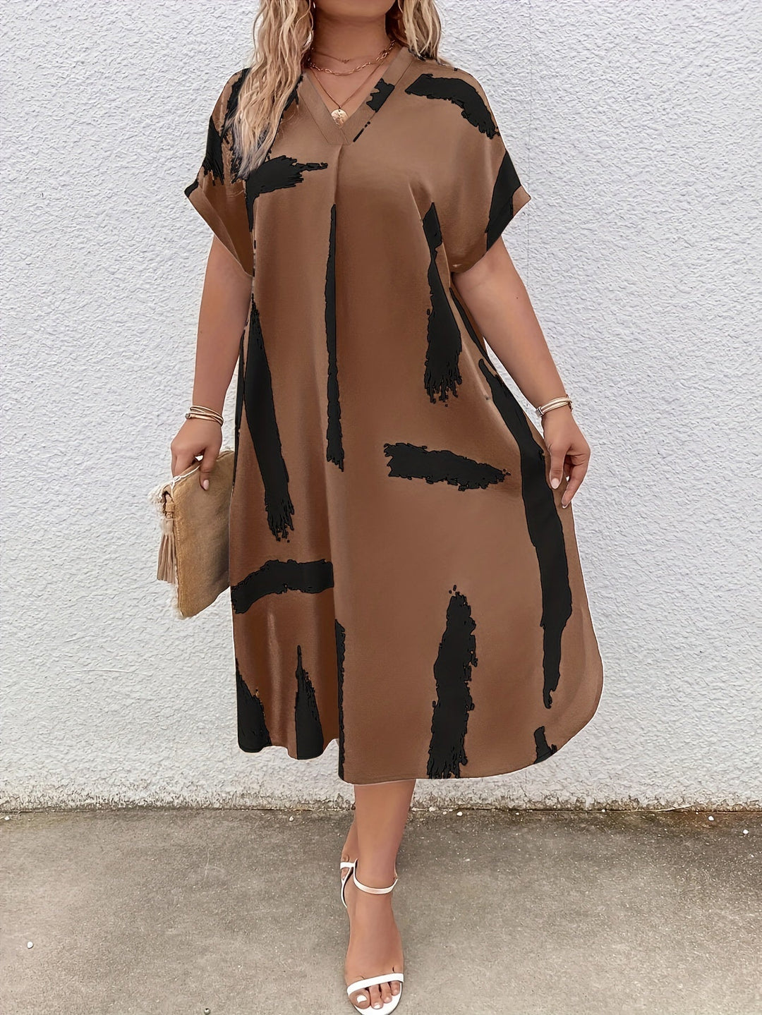 Lauren | Elegantes Plus-Size Kleid