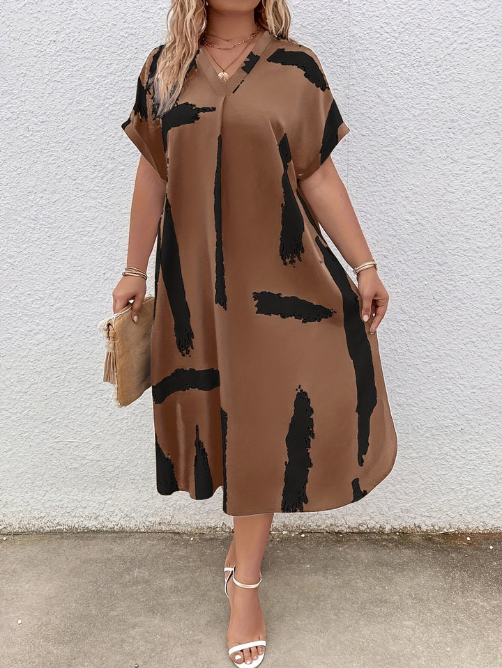 Lauren | Elegantes Plus-Size Kleid