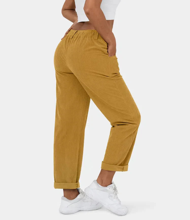 MAYLORA – Figurbetonte Relaxhose mit weitem Bein