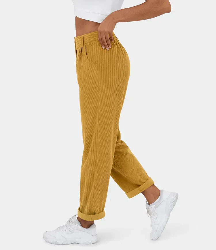 MAYLORA – Figurbetonte Relaxhose mit weitem Bein