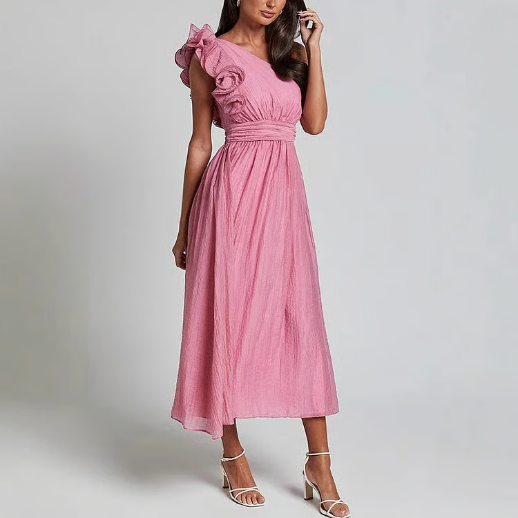 Bellamy - Stilvolles asymmetrisches Sommerkleid