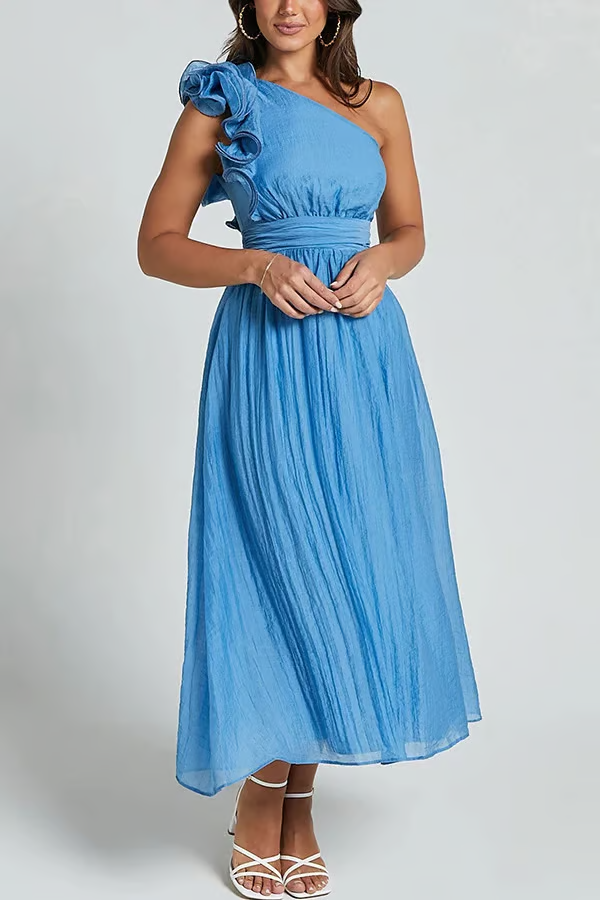 Bellamy - Stilvolles asymmetrisches Sommerkleid