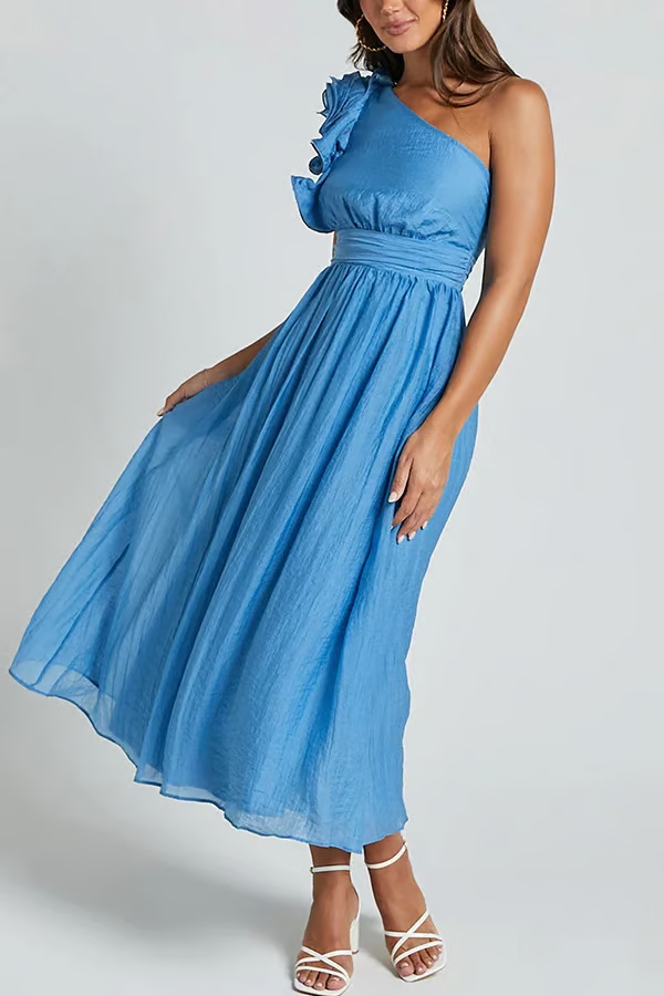 Bellamy - Stilvolles asymmetrisches Sommerkleid