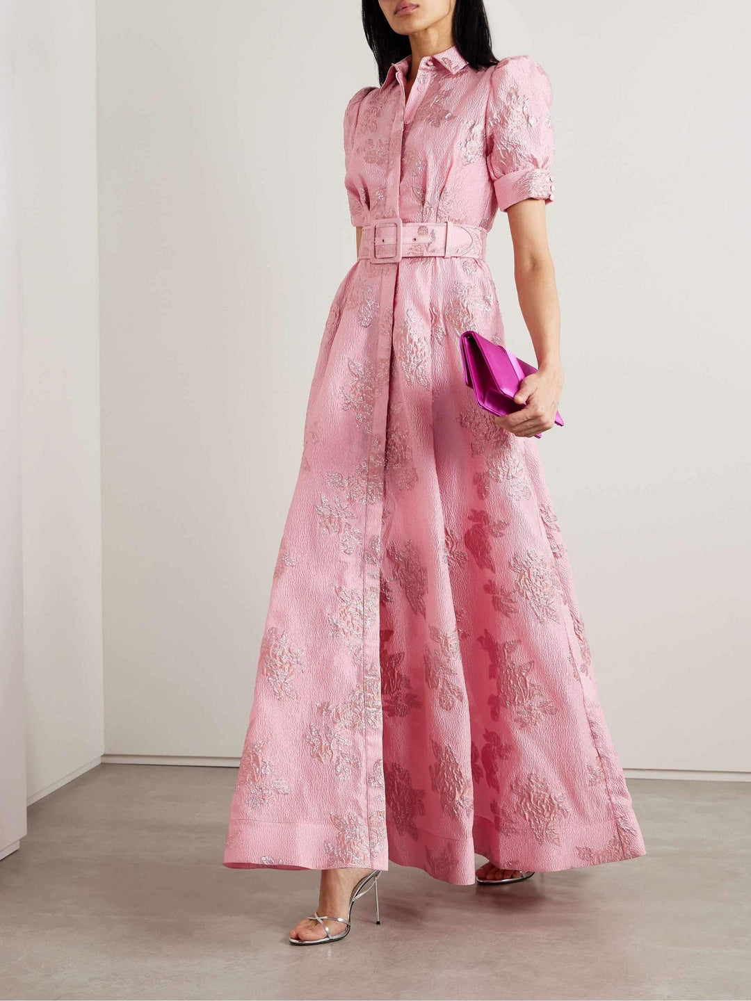 Celina | Kurzes Kleid mit Voluminösen Ärmeln