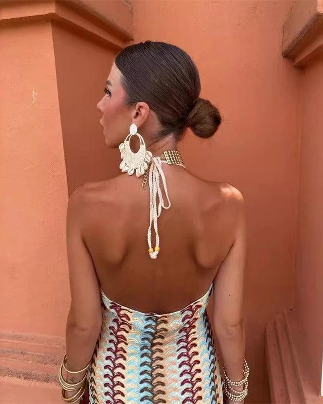 Charlotte - Bohemian Crochet Beach Dress Tunic