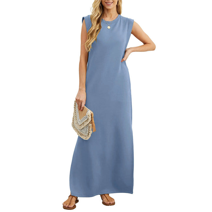 Therese™ | Ärmelloses Maxikleid im minimalistischen Stil