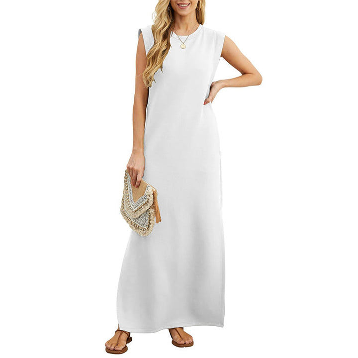Therese™ | Ärmelloses Maxikleid im minimalistischen Stil