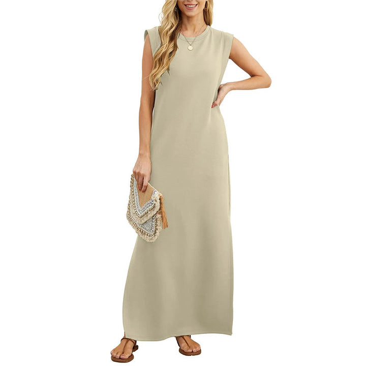 Therese™ | Ärmelloses Maxikleid im minimalistischen Stil