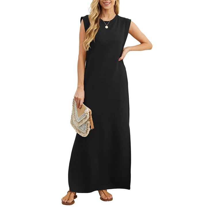Therese™ | Ärmelloses Maxikleid im minimalistischen Stil