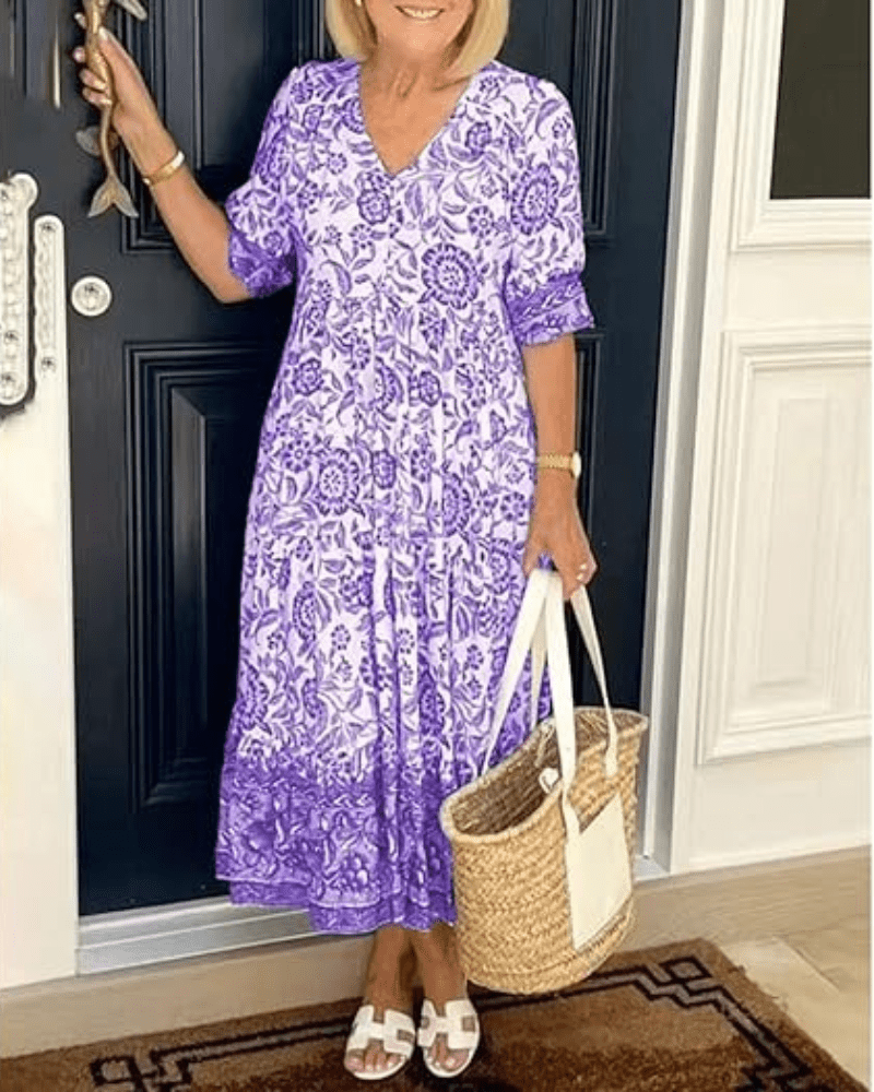 MAYLORA | Bequemes Sommerkleid – Leicht, Weiblich & Elegant