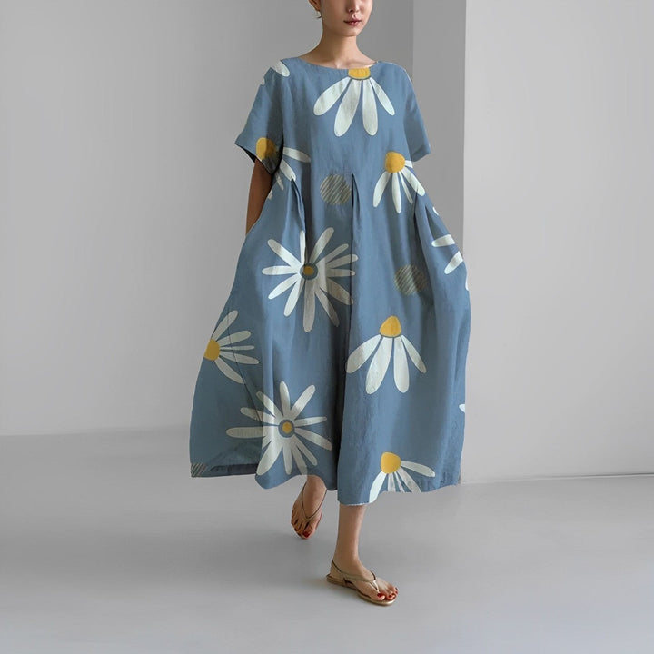 Noora | Plus Size Floral Dress