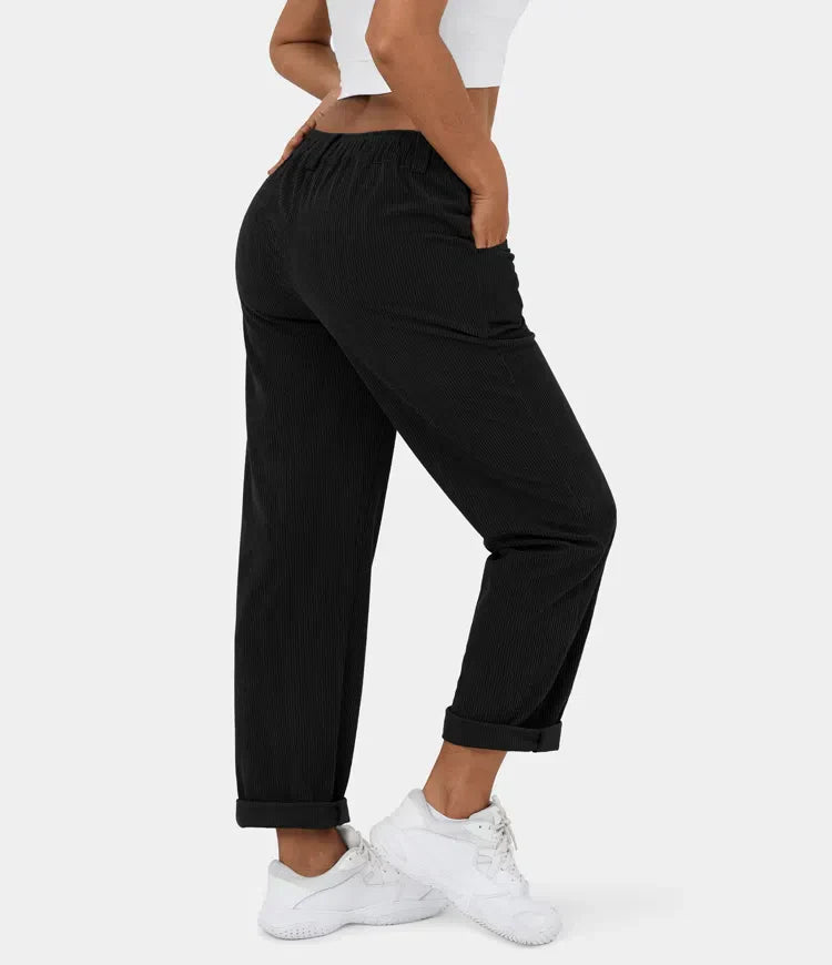 MAYLORA – Figurbetonte Relaxhose mit weitem Bein
