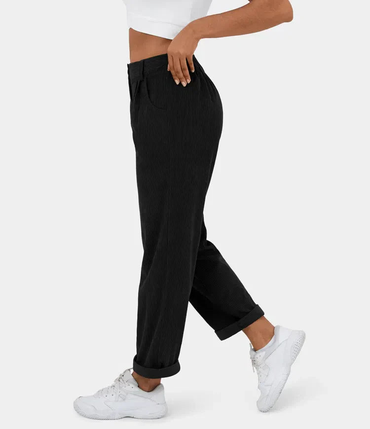 MAYLORA – Figurbetonte Relaxhose mit weitem Bein